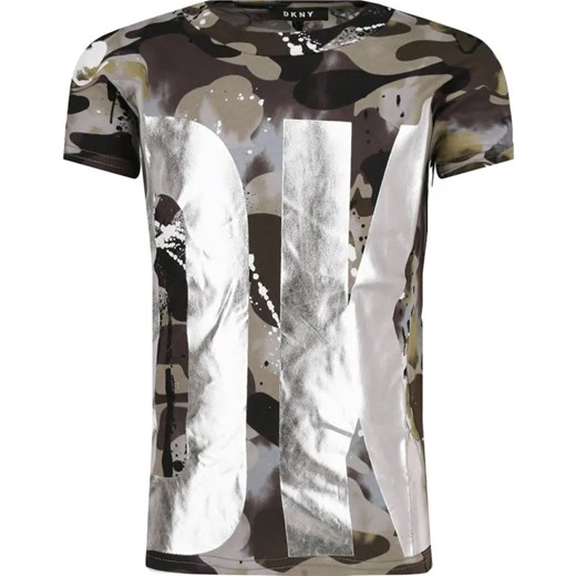 DKNY Kids T-shirt | Regular Fit ze sklepu Gomez Fashion Store w kategorii Bluzki dziewczęce - zdjęcie 184296364