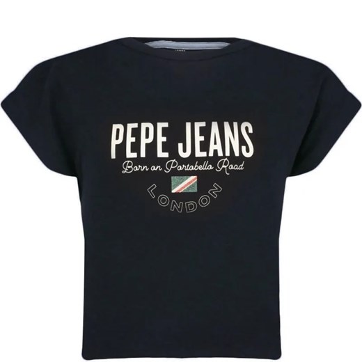 Pepe Jeans London T-shirt HARMONYLA | Regular Fit ze sklepu Gomez Fashion Store w kategorii Bluzki dziewczęce - zdjęcie 184296380