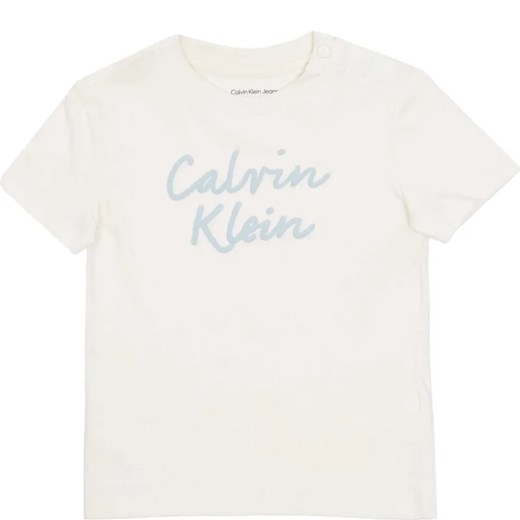 Calvin Klein Jeans T-shirt | Regular Fit ze sklepu Gomez Fashion Store w kategorii Bluzki dziewczęce - zdjęcie 184296392