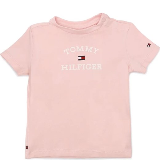 Tommy Hilfiger T-shirt | Regular Fit ze sklepu Gomez Fashion Store w kategorii Bluzki dziewczęce - zdjęcie 184296404