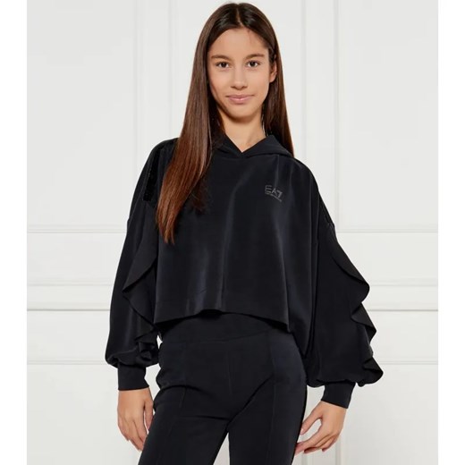 EA7 Bluza | Loose fit ze sklepu Gomez Fashion Store w kategorii Bluzy dziewczęce - zdjęcie 184296412