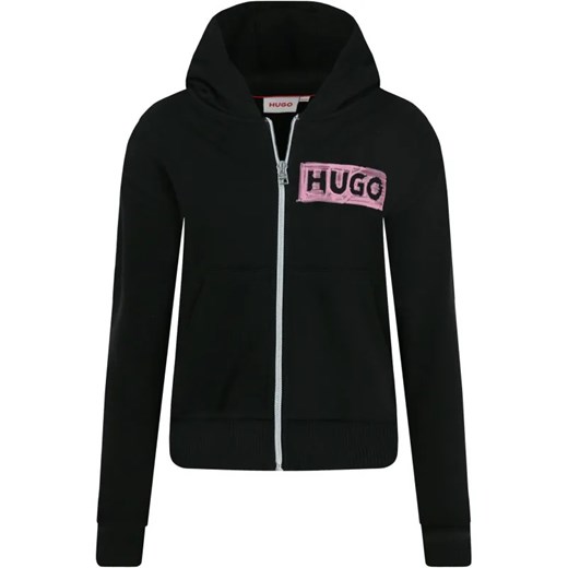 HUGO KIDS Bluza | Regular Fit ze sklepu Gomez Fashion Store w kategorii Bluzy dziewczęce - zdjęcie 184296442