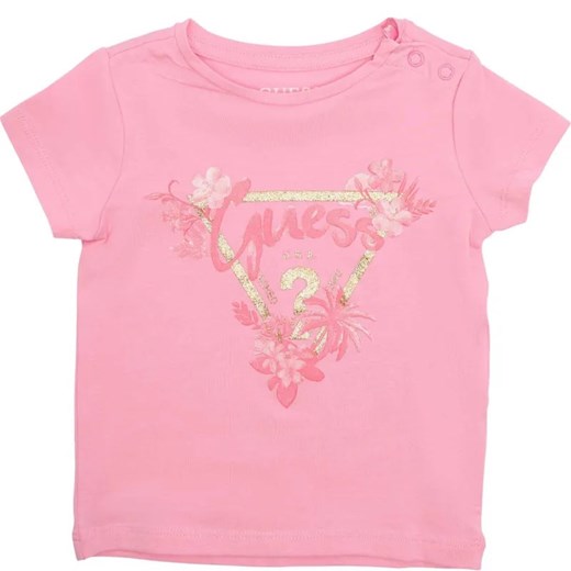 Guess T-shirt | Regular Fit ze sklepu Gomez Fashion Store w kategorii Bluzki dziewczęce - zdjęcie 184296443