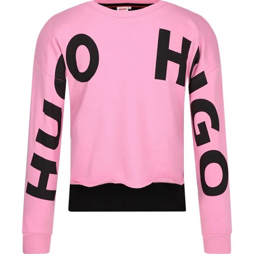 HUGO KIDS Bluza | Regular Fit ze sklepu Gomez Fashion Store w kategorii Bluzy dziewczęce - zdjęcie 184296483
