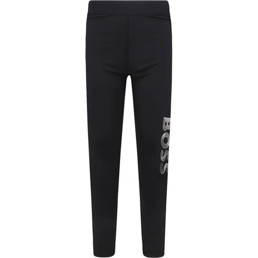 BOSS Kidswear Legginsy MAILLE | Slim Fit ze sklepu Gomez Fashion Store w kategorii Spodnie dziewczęce - zdjęcie 184296504