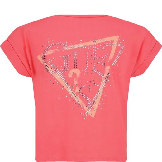Guess T-shirt | Regular Fit ze sklepu Gomez Fashion Store w kategorii Bluzki dziewczęce - zdjęcie 184296512