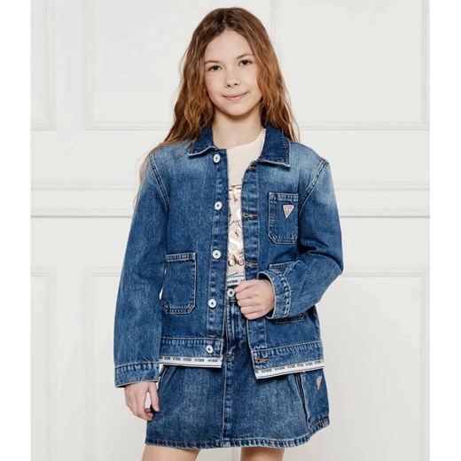 Guess Kurtka jeansowa | Oversize fit ze sklepu Gomez Fashion Store w kategorii Kurtki dziewczęce - zdjęcie 184296610
