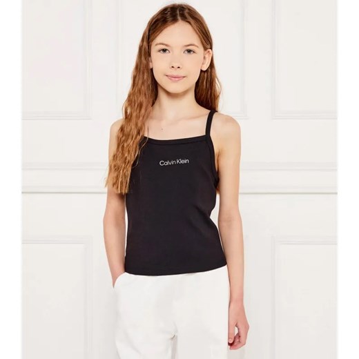 Calvin Klein Jeans Top | Regular Fit ze sklepu Gomez Fashion Store w kategorii Bluzki dziewczęce - zdjęcie 184296622