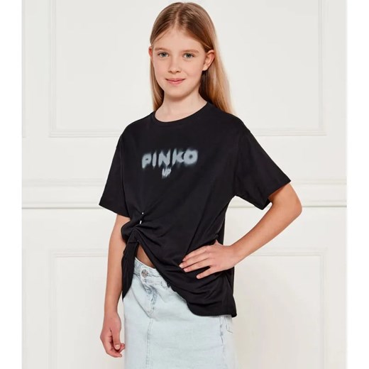 Pinko UP T-shirt | Loose fit ze sklepu Gomez Fashion Store w kategorii Bluzki dziewczęce - zdjęcie 184296650