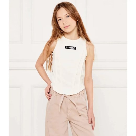 Pinko UP Top | Slim Fit ze sklepu Gomez Fashion Store w kategorii Bluzki dziewczęce - zdjęcie 184296681