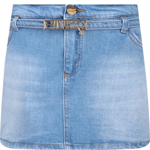 Pinko UP Jeansowe spódnico-spodnie ze sklepu Gomez Fashion Store w kategorii Spodenki dziewczęce - zdjęcie 184296691