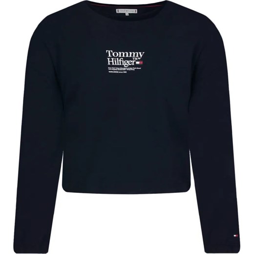 Tommy Hilfiger Bluza | Regular Fit ze sklepu Gomez Fashion Store w kategorii Bluzy dziewczęce - zdjęcie 184296712