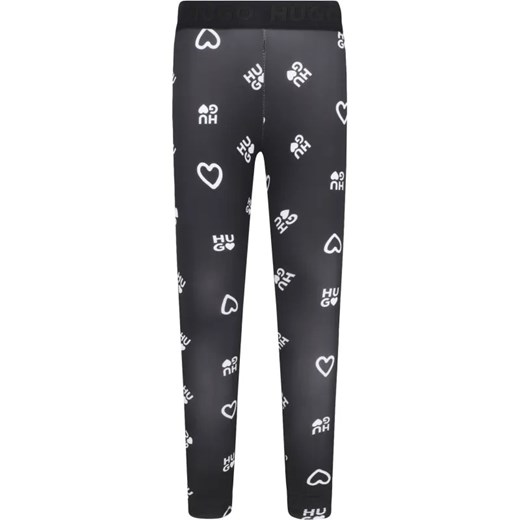 HUGO KIDS Legginsy ze sklepu Gomez Fashion Store w kategorii Spodnie dziewczęce - zdjęcie 184296790