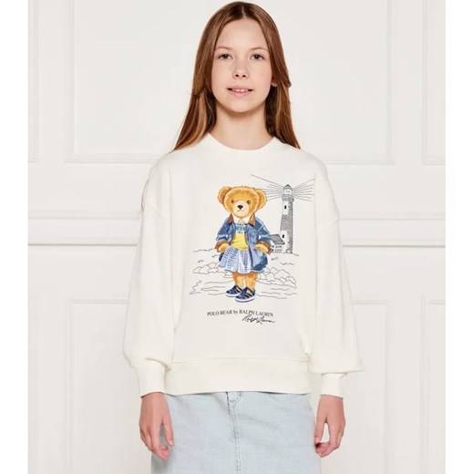 POLO RALPH LAUREN Bluza | Regular Fit ze sklepu Gomez Fashion Store w kategorii Bluzy dziewczęce - zdjęcie 184296824
