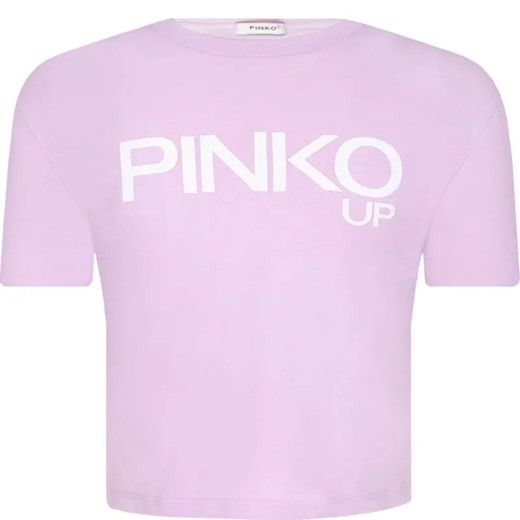 Pinko UP T-shirt JERSEY | Cropped Fit ze sklepu Gomez Fashion Store w kategorii Bluzki dziewczęce - zdjęcie 184296873