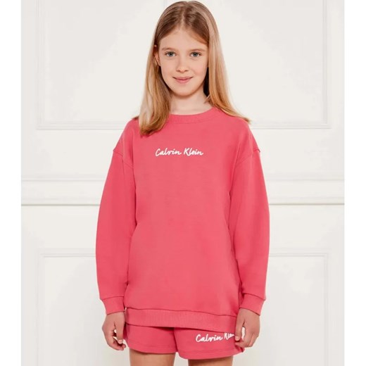 Calvin Klein Jeans Bluza | Regular Fit ze sklepu Gomez Fashion Store w kategorii Bluzy dziewczęce - zdjęcie 184296920