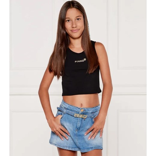 Pinko UP Top | Cropped Fit ze sklepu Gomez Fashion Store w kategorii Bluzki dziewczęce - zdjęcie 184296963