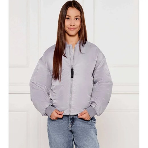 Calvin Klein Jeans Kurtka bomber | Loose fit ze sklepu Gomez Fashion Store w kategorii Kurtki dziewczęce - zdjęcie 184297003
