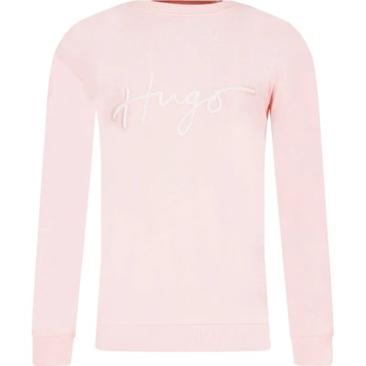 HUGO KIDS Bluza | Regular Fit ze sklepu Gomez Fashion Store w kategorii Bluzy dziewczęce - zdjęcie 184297070