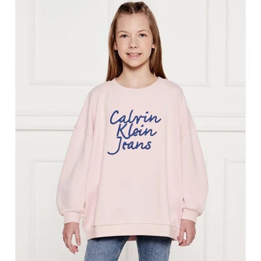 Calvin Klein Jeans Bluza | Loose fit ze sklepu Gomez Fashion Store w kategorii Bluzy dziewczęce - zdjęcie 184297071