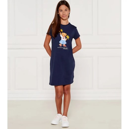 POLO RALPH LAUREN Sukienka SPRKLRBEARDR ze sklepu Gomez Fashion Store w kategorii Sukienki dziewczęce - zdjęcie 184297090