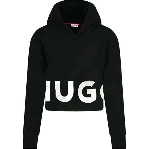 HUGO KIDS Bluza | Cropped Fit ze sklepu Gomez Fashion Store w kategorii Bluzy dziewczęce - zdjęcie 184297110