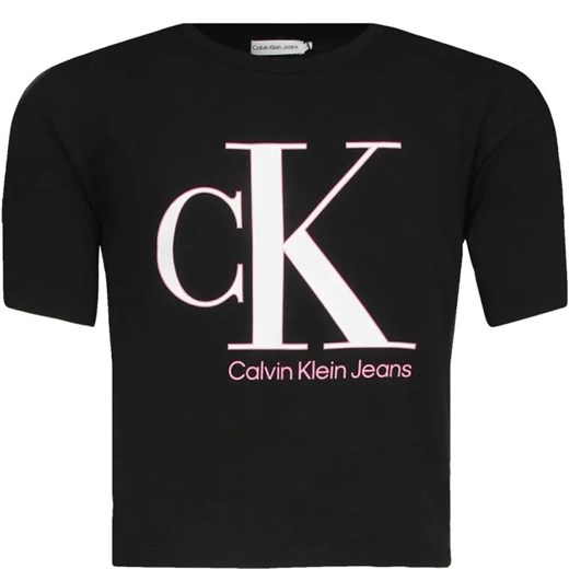 Calvin Klein Jeans T-shirt | Oversize fit ze sklepu Gomez Fashion Store w kategorii Bluzki dziewczęce - zdjęcie 184297151