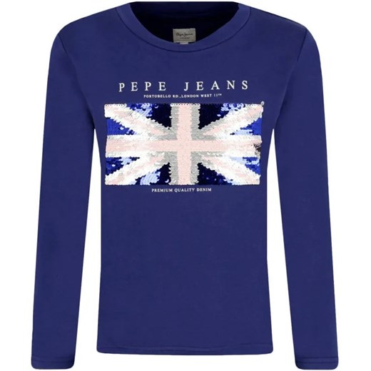 Pepe Jeans London Bluzka BOBBY | Regular Fit ze sklepu Gomez Fashion Store w kategorii Bluzki dziewczęce - zdjęcie 184297233