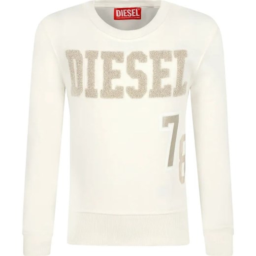 Diesel Bluza | Regular Fit ze sklepu Gomez Fashion Store w kategorii Bluzy dziewczęce - zdjęcie 184297251