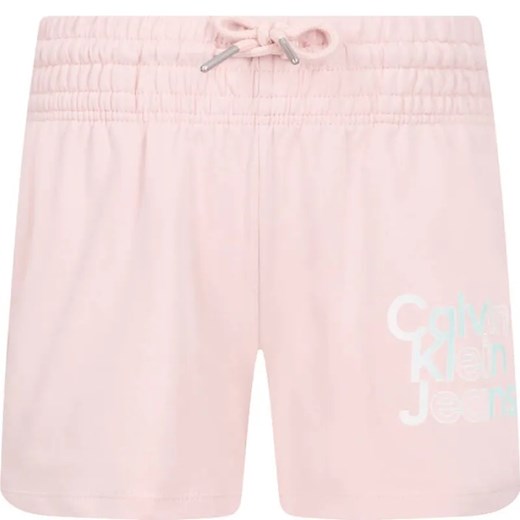 Calvin Klein Jeans Szorty Hero | Regular Fit ze sklepu Gomez Fashion Store w kategorii Spodenki dziewczęce - zdjęcie 184297292