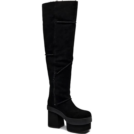 UGG Skórzane kozaki na słupku ze sklepu Gomez Fashion Store w kategorii Kozaki damskie - zdjęcie 184297321