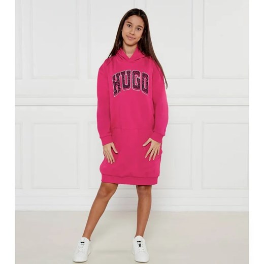 HUGO KIDS Sukienka ze sklepu Gomez Fashion Store w kategorii Bluzy dziewczęce - zdjęcie 184297332