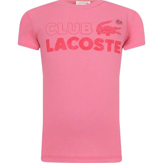 Lacoste T-shirt | Regular Fit ze sklepu Gomez Fashion Store w kategorii Bluzki dziewczęce - zdjęcie 184297352