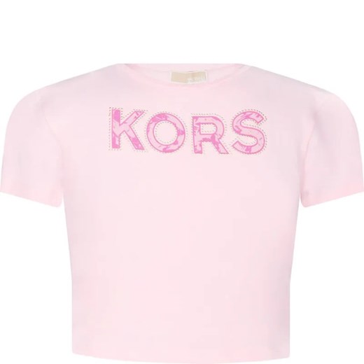 Michael Kors KIDS T-shirt | Cropped Fit ze sklepu Gomez Fashion Store w kategorii Bluzki dziewczęce - zdjęcie 184297423