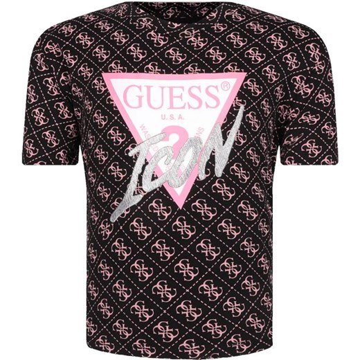 Guess T-shirt | Cropped Fit ze sklepu Gomez Fashion Store w kategorii Bluzki dziewczęce - zdjęcie 184297484