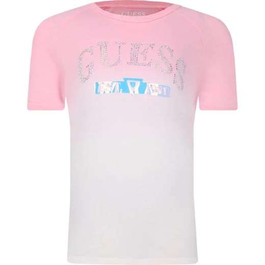 Guess T-shirt | Regular Fit ze sklepu Gomez Fashion Store w kategorii Bluzki dziewczęce - zdjęcie 184297540