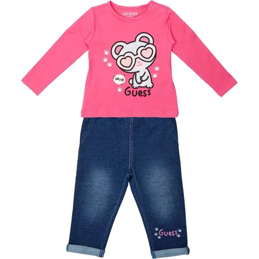 Guess Komplet | Regular Fit ze sklepu Gomez Fashion Store w kategorii Komplety niemowlęce - zdjęcie 184297541