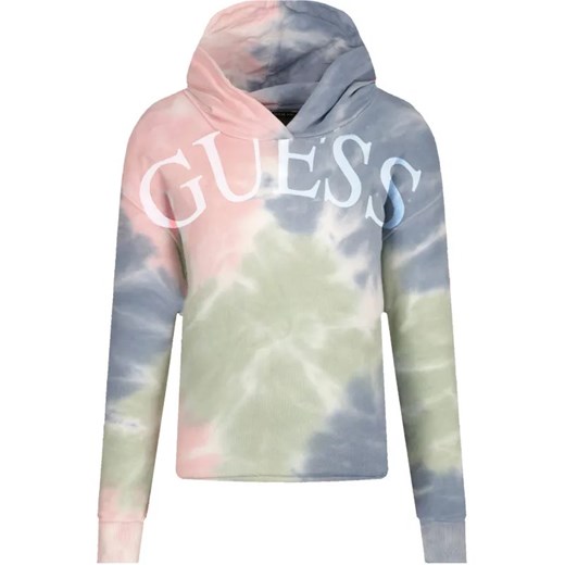 Guess Bluza TIE DYE | Regular Fit ze sklepu Gomez Fashion Store w kategorii Bluzy dziewczęce - zdjęcie 184297573
