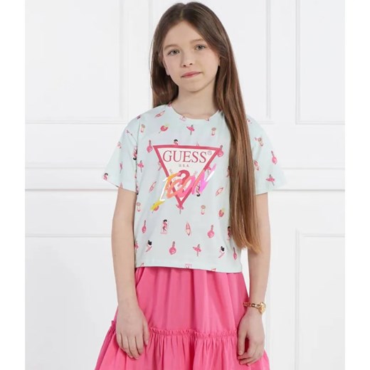 Guess T-shirt | Regular Fit ze sklepu Gomez Fashion Store w kategorii Bluzki dziewczęce - zdjęcie 184297574