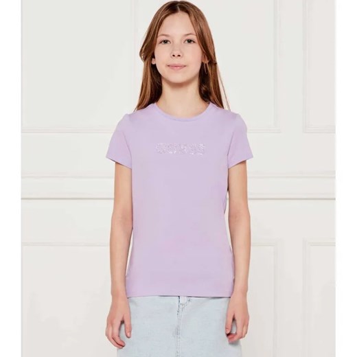 GUESS ACTIVE T-shirt | Regular Fit ze sklepu Gomez Fashion Store w kategorii Bluzki dziewczęce - zdjęcie 184297662