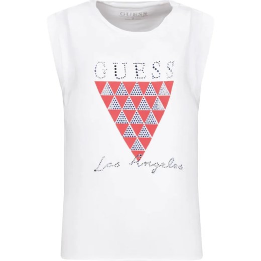 Guess T-shirt | Regular Fit ze sklepu Gomez Fashion Store w kategorii Bluzki dziewczęce - zdjęcie 184297681