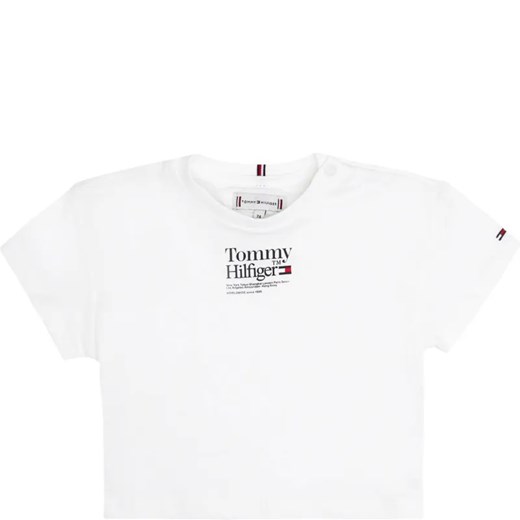 Tommy Hilfiger T-shirt | Regular Fit ze sklepu Gomez Fashion Store w kategorii Bluzki dziewczęce - zdjęcie 184297713