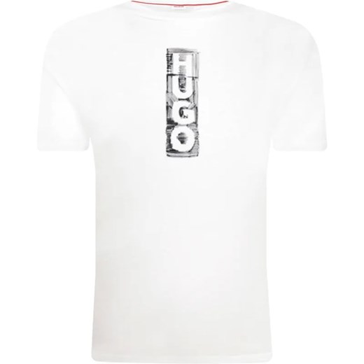 HUGO KIDS T-shirt | Regular Fit ze sklepu Gomez Fashion Store w kategorii Bluzki dziewczęce - zdjęcie 184297722