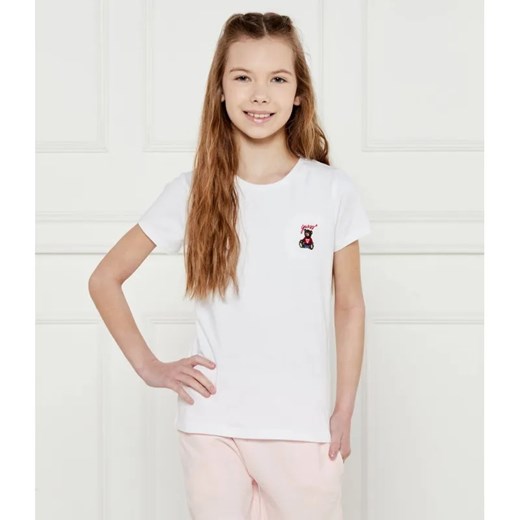 Guess T-shirt | Regular Fit ze sklepu Gomez Fashion Store w kategorii Bluzki dziewczęce - zdjęcie 184297723