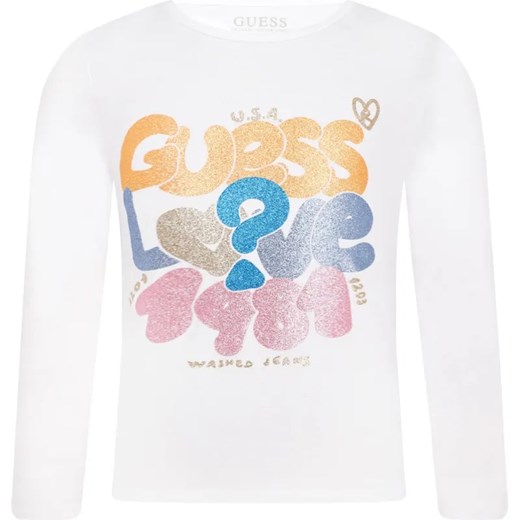 Guess Bluzka | Regular Fit ze sklepu Gomez Fashion Store w kategorii Bluzki dziewczęce - zdjęcie 184297740