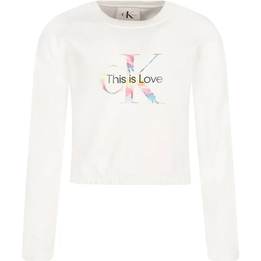 Calvin Klein Jeans Bluza | Regular Fit ze sklepu Gomez Fashion Store w kategorii Bluzy dziewczęce - zdjęcie 184297741
