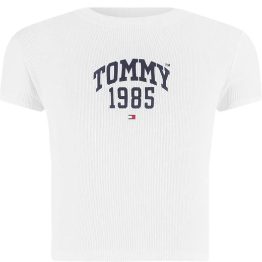Tommy Hilfiger T-shirt TOMMY VARSITY | Cropped Fit ze sklepu Gomez Fashion Store w kategorii Bluzki dziewczęce - zdjęcie 184297761