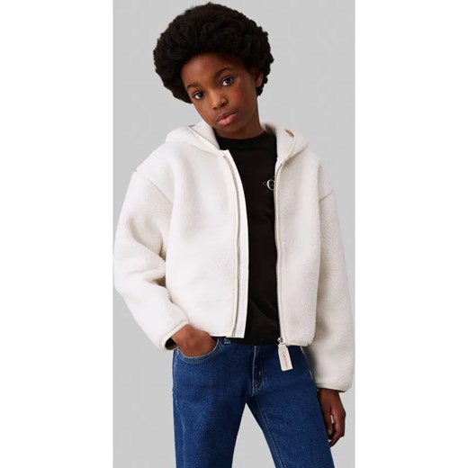 Calvin Klein Jeans Bluza | Regular Fit ze sklepu Gomez Fashion Store w kategorii Bluzy dziewczęce - zdjęcie 184297770