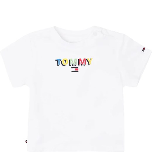 Tommy Hilfiger T-shirt | Regular Fit ze sklepu Gomez Fashion Store w kategorii Bluzki dziewczęce - zdjęcie 184297844