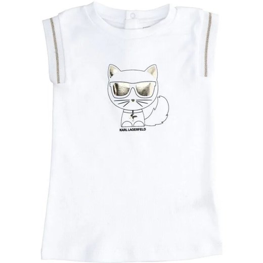 Karl Lagerfeld Kids T-shirt | Regular Fit ze sklepu Gomez Fashion Store w kategorii Bluzki dziewczęce - zdjęcie 184297931